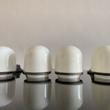 Set of 4 lamps artemide, italy 1970s