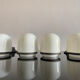 Set of 4 lamps artemide, italy 1970s