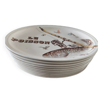 GIEN fish plates