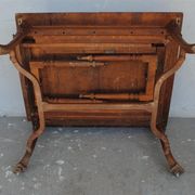 Art nouveau 1900 oak coffee table