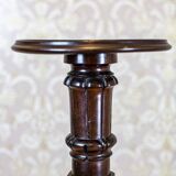 Solid Oak Pedestal, 1930s