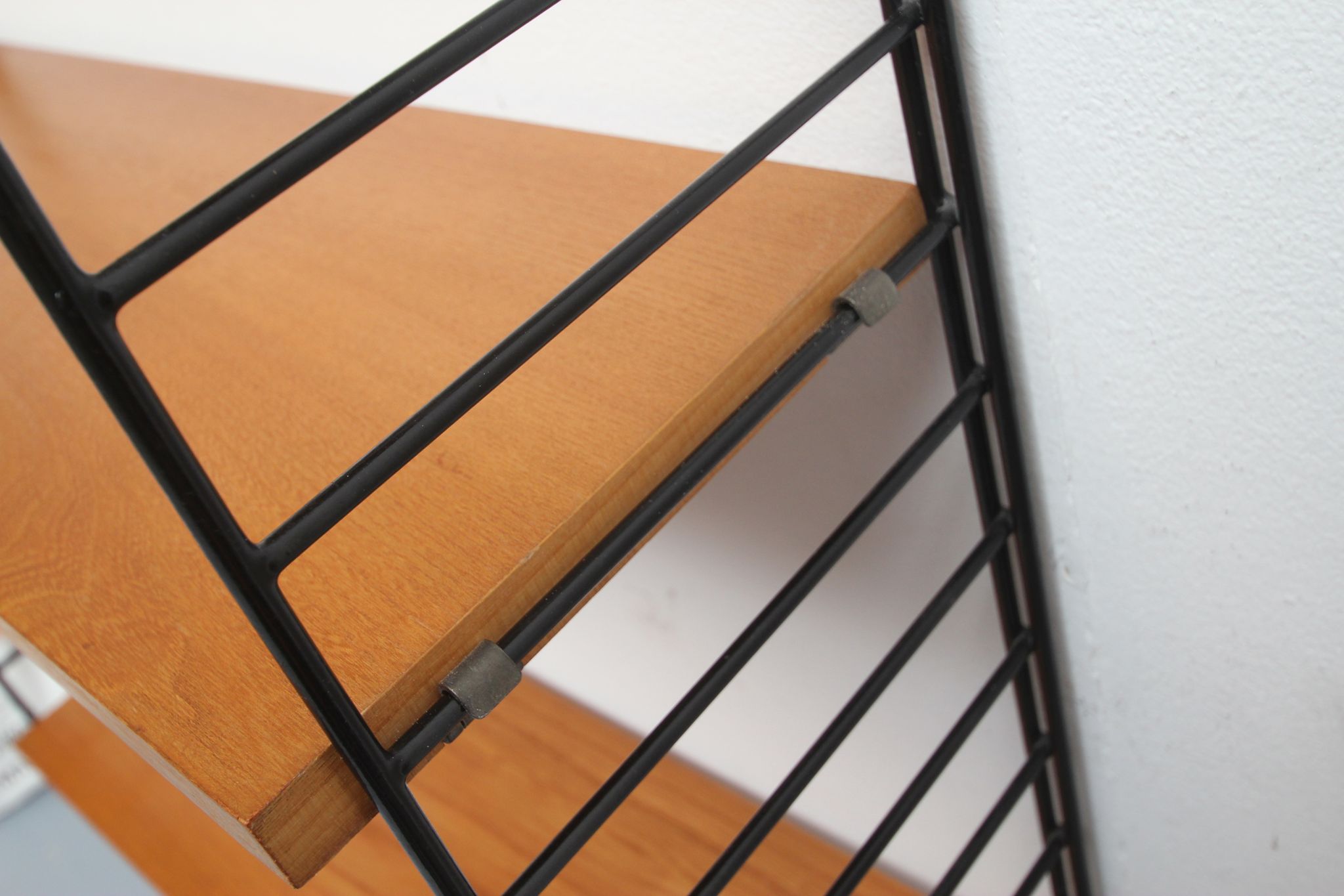 1960s wall unit in ash, Nisse Strinning for String