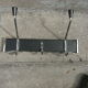 coat rack chrome metal and imitation leather 3 hooks