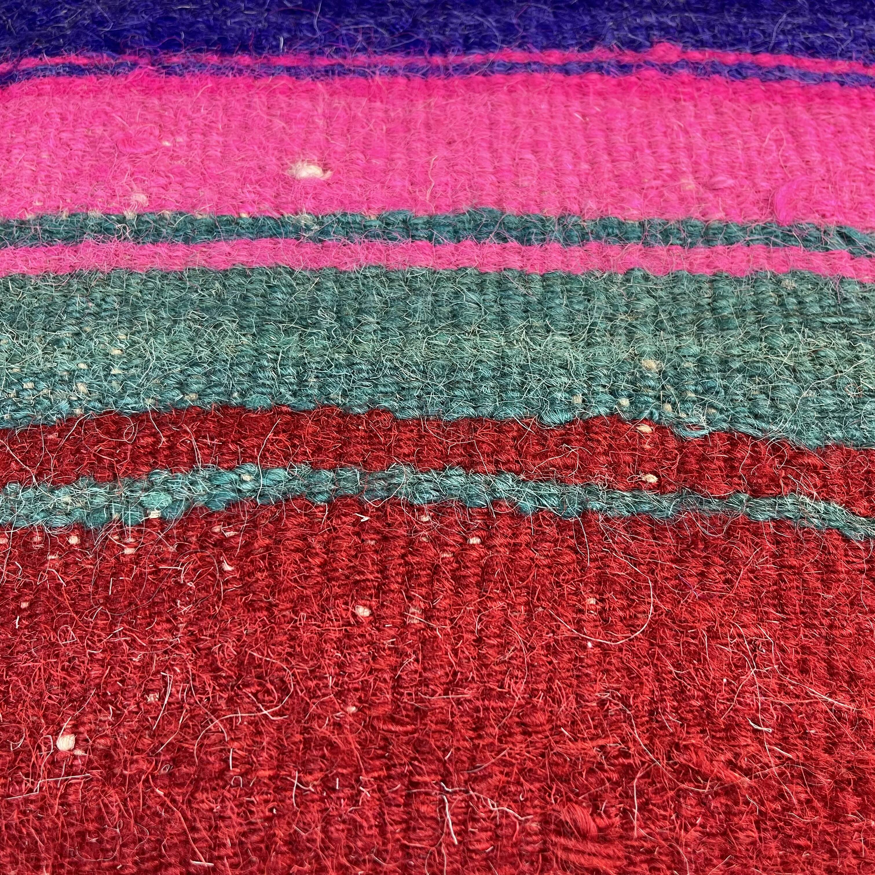 Vintage turkish kilim cushion cover , 40 x 40 cm