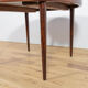 Table à manger extensible en palissandre des années 1960 par Kai Kristiansen pour Feldballes Furniture Factory.