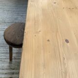 Perriand mountain furniture pine dining table