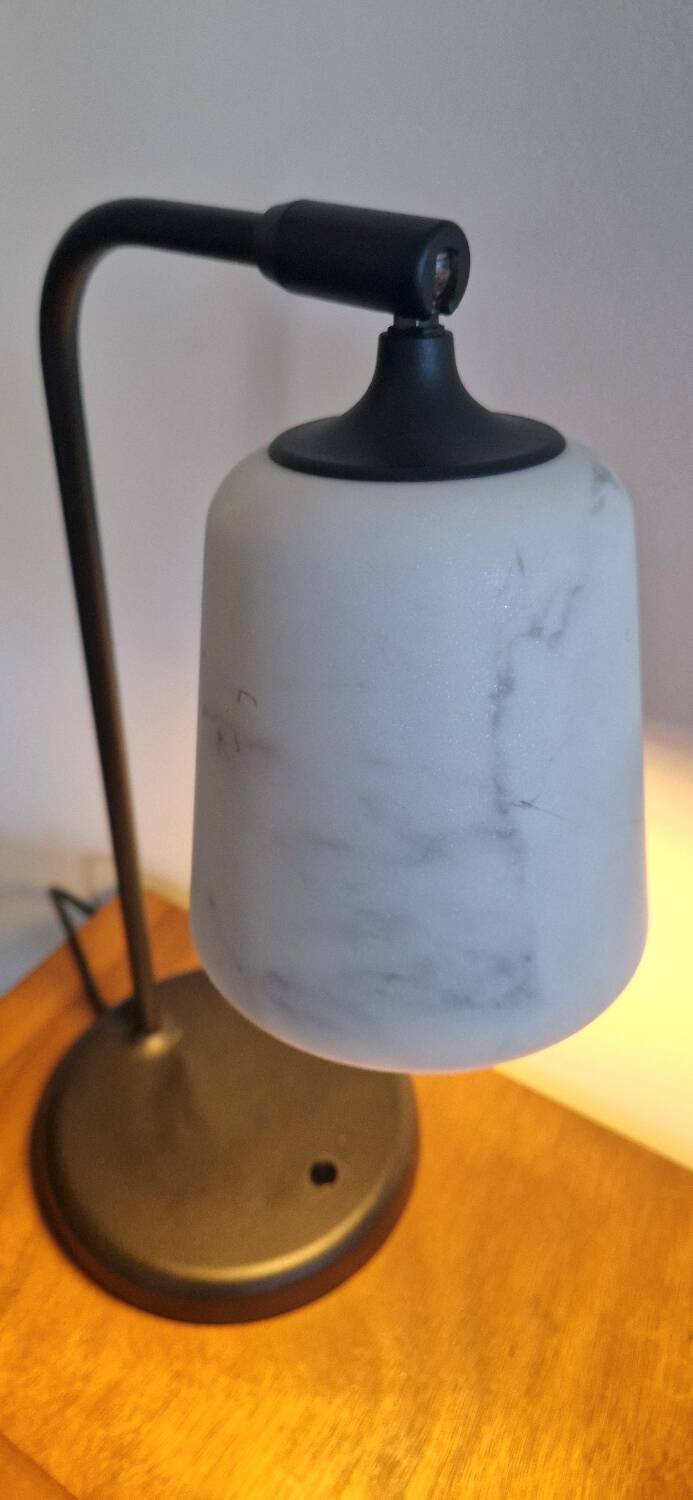 Lampe Material New Works  - Design Noergaard & Kechayas - Marbre/Acier