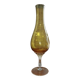 Empoli vase in amber blown glass – Italy, 1960s
