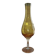 Empoli vase in amber blown glass – Italy, 1960s