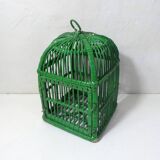 Vintage rattan cage