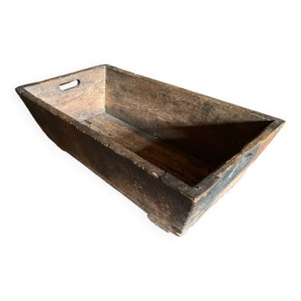 Oak wooden chest