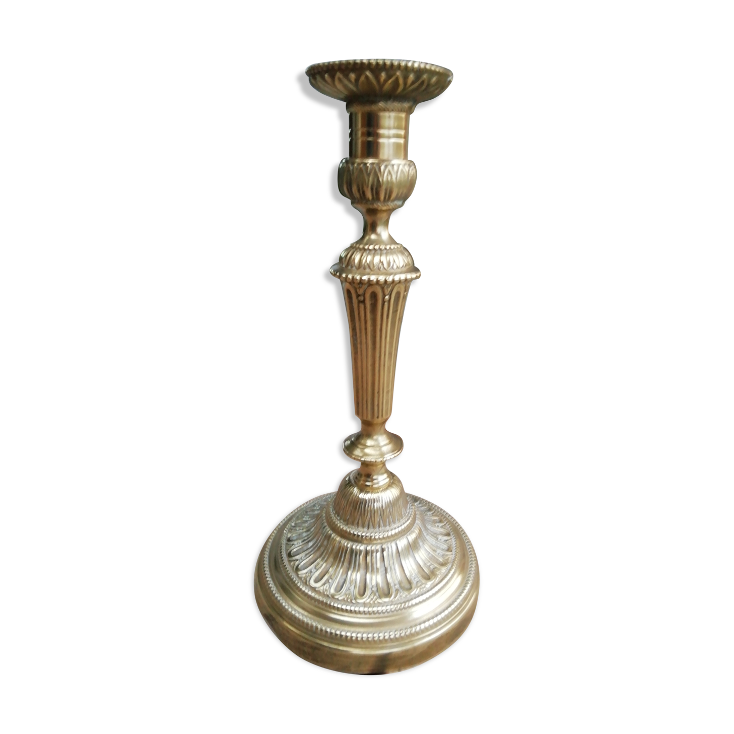 Brass candle holder