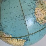 Globe vintage 1976 terrestre Taride philips challenge mappemonde - 33 cm