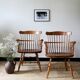 Western style vintage armchairs