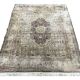 Silk oriental carpet (2.50x3.05 m), handmade, silk material