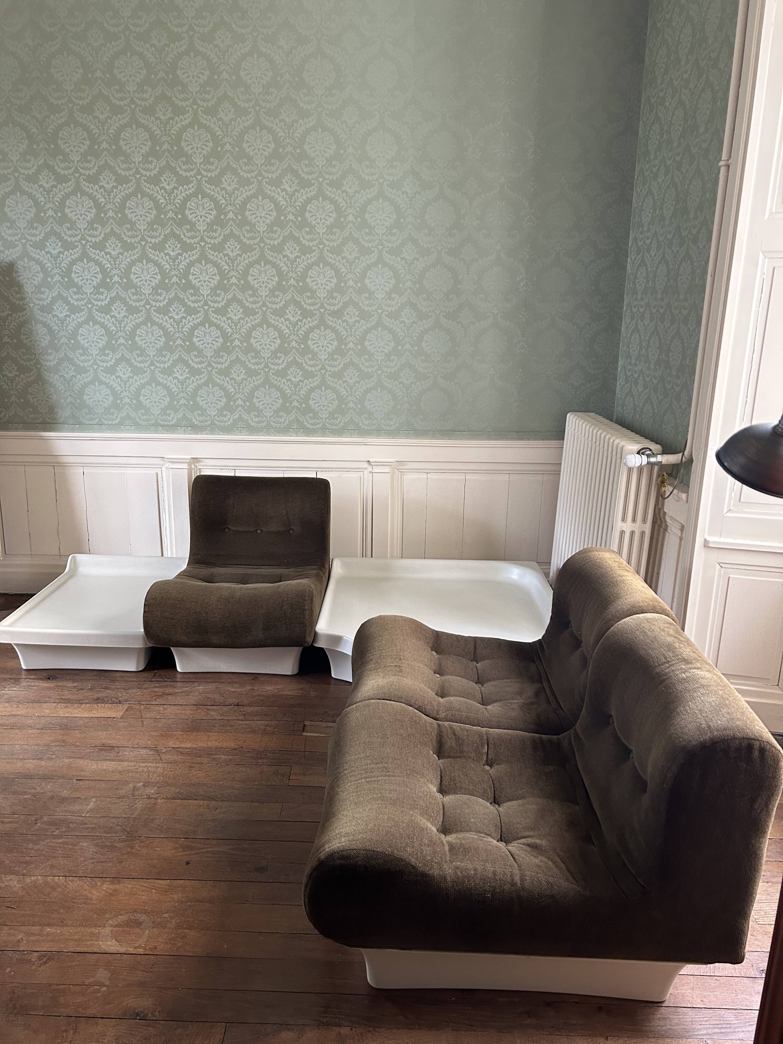 Modular sofa set by Otto Zap "Sofalettes"