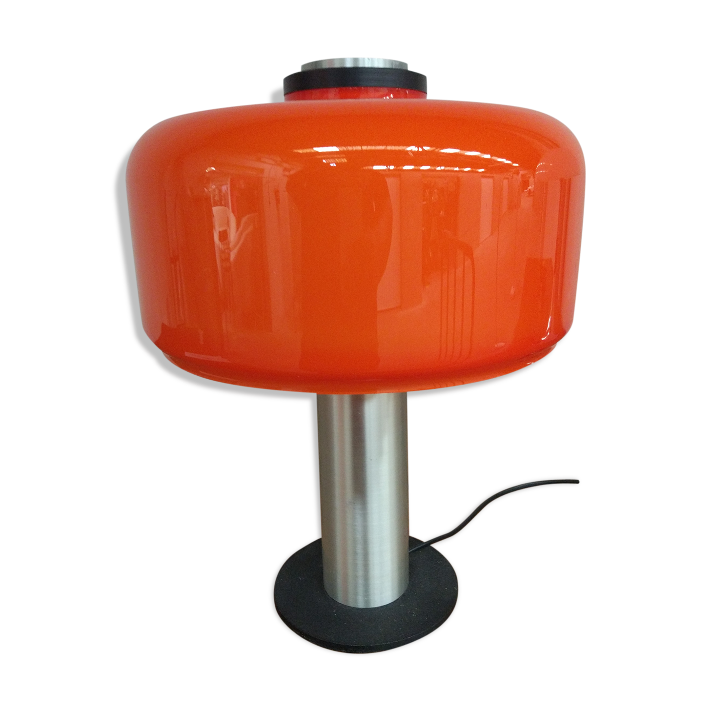 Lampe vintage 1970 orange