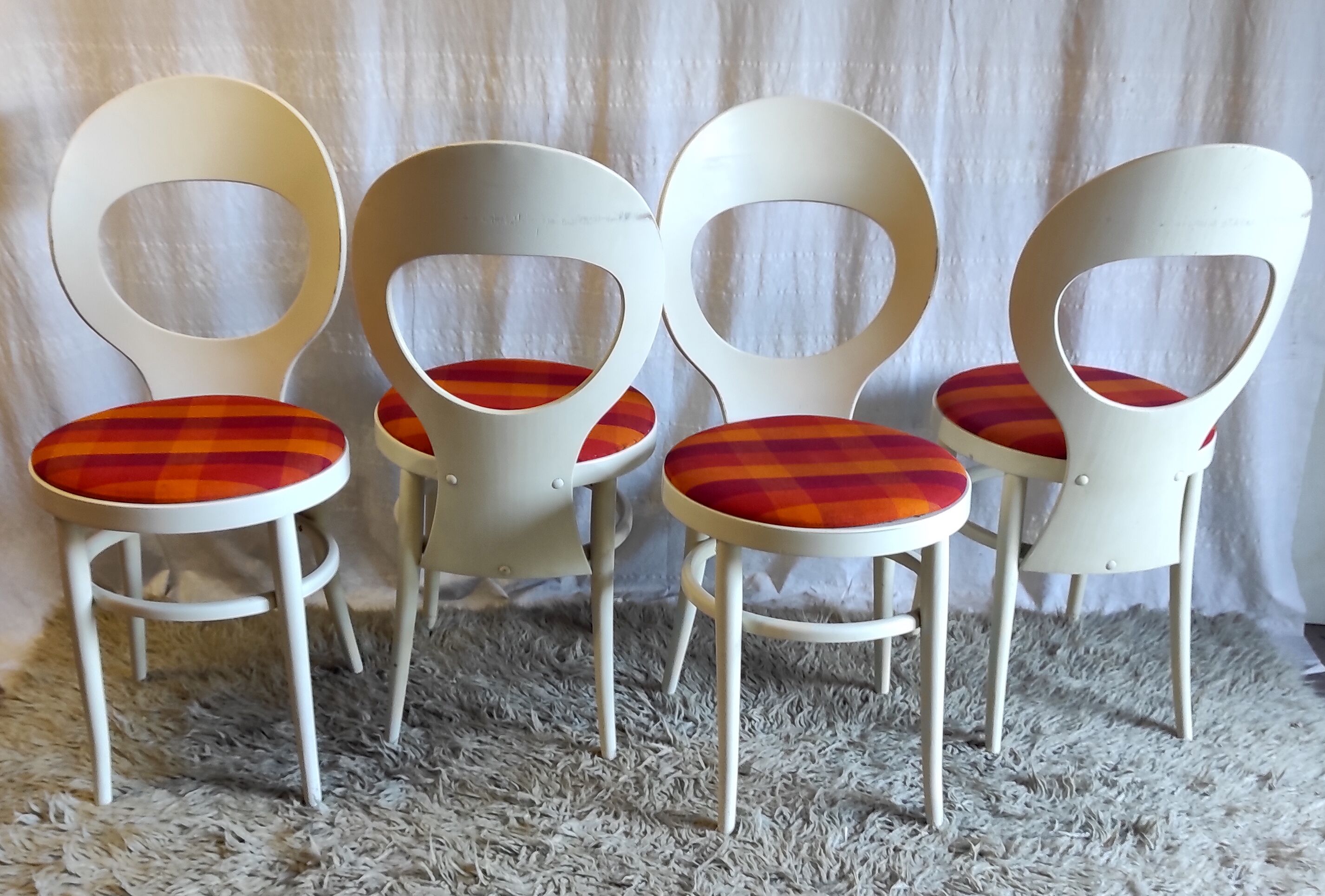 Chaises Baumann « Mouettes » – années 50/60