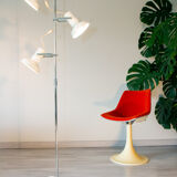 Floor lamp with 3 white adjustable spots, 1970-80