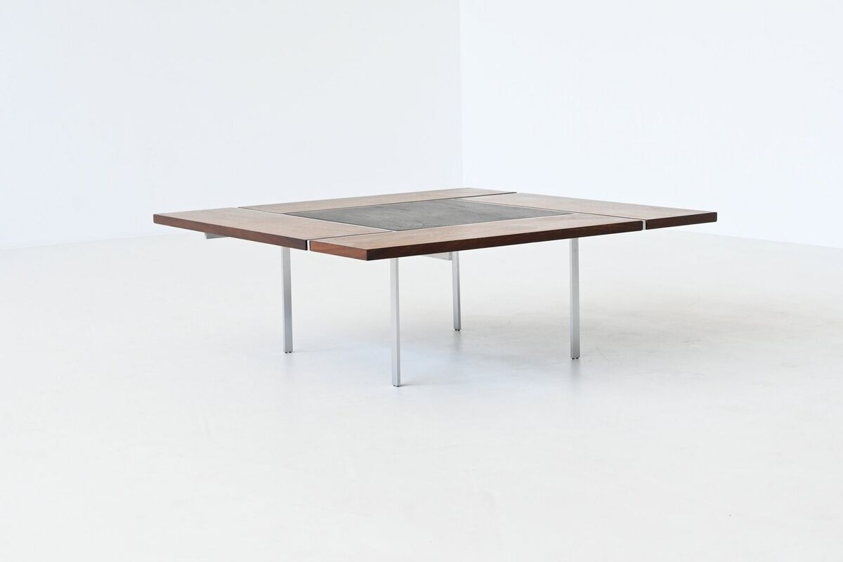 Preben Fabricius BO 750 coffee table in wenge Bo-Ex Denmark 1970