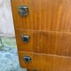 Commode scandinave Mid-Century Modern en bois 1950 3 tiroirs