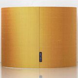 Italian apothecary jar table lamp with new Dupion silk shade, 19th century.