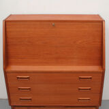 1960s secretary in teak, Dyrlund Denmark