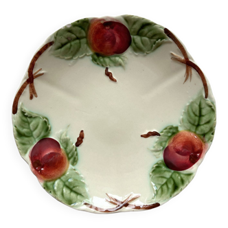 Plate in slip apples Choisy-le-Roi