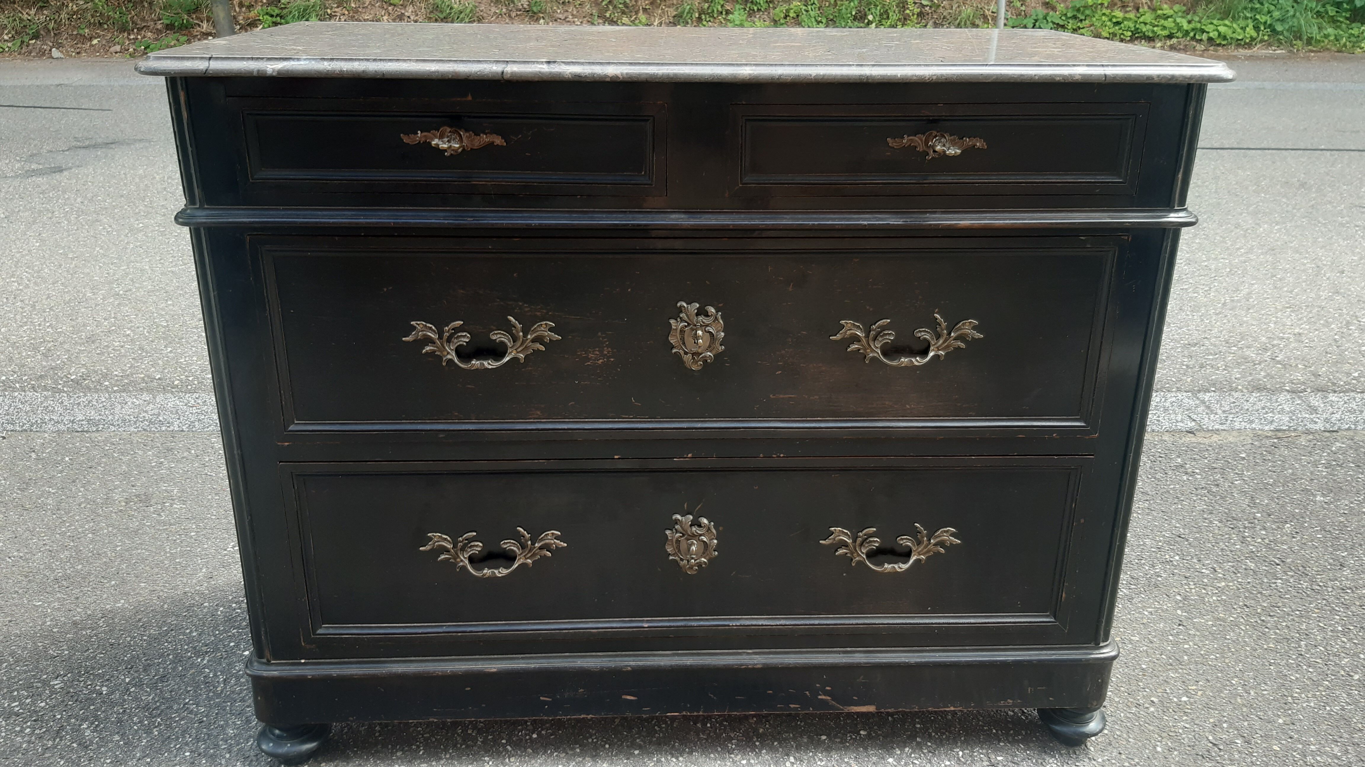 Commode marbre début XXème
