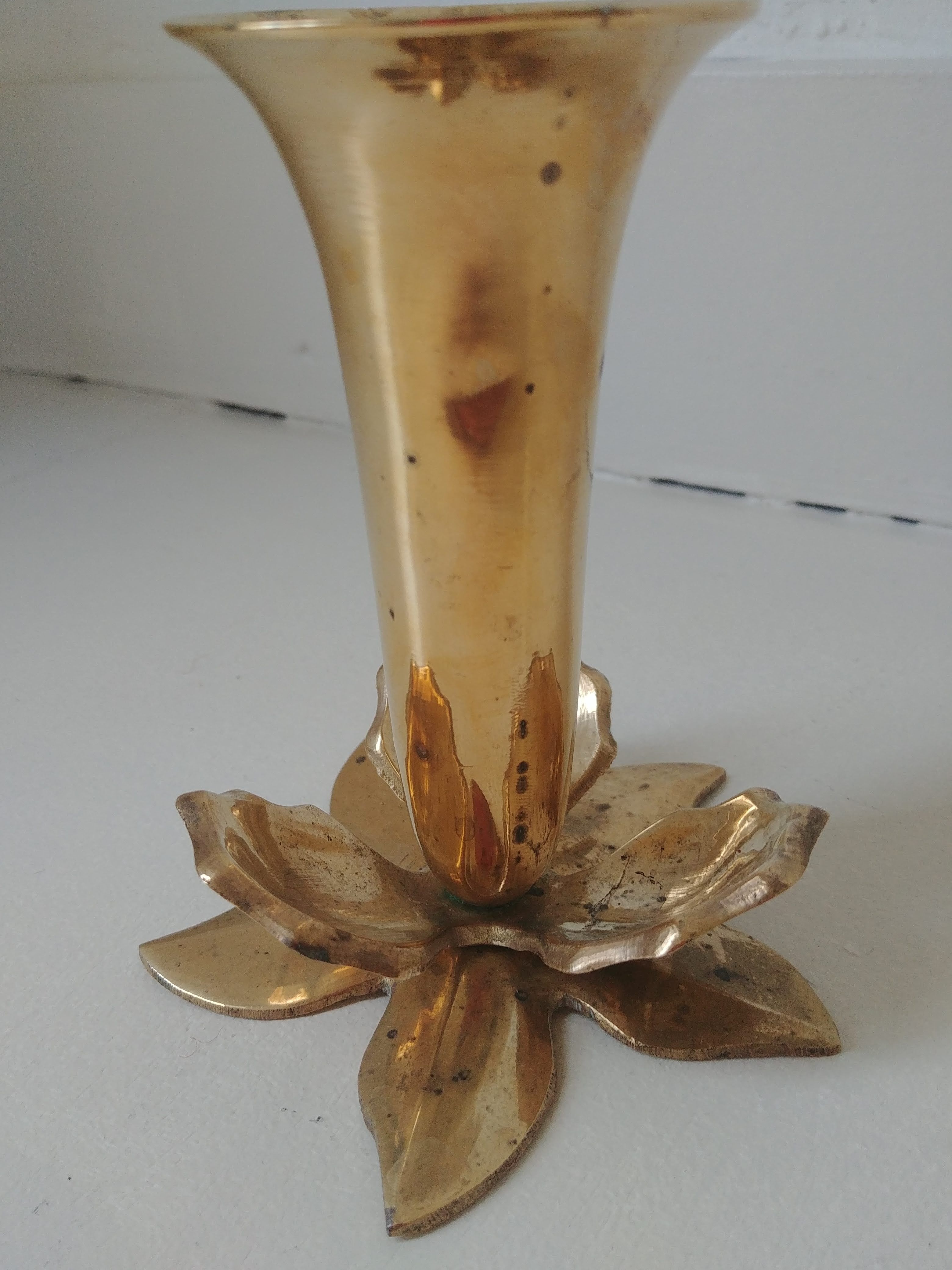 Brass candlestick