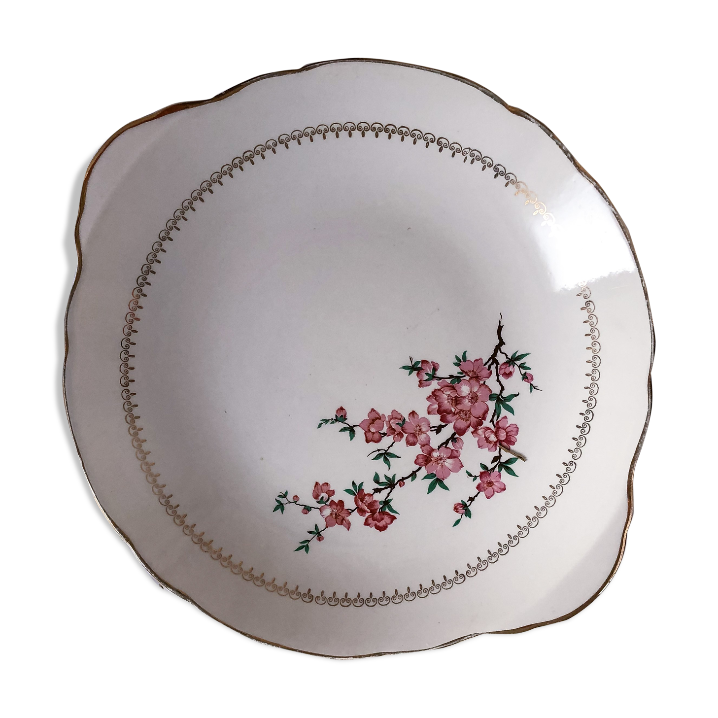 Luneville model Florence earthenware dish