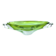 Green glass bowl, designed by J. Broz, Skrdlovice, Czechoslovakia, 1960s.
