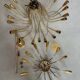 Vintage brass Italian sputnik chandelier