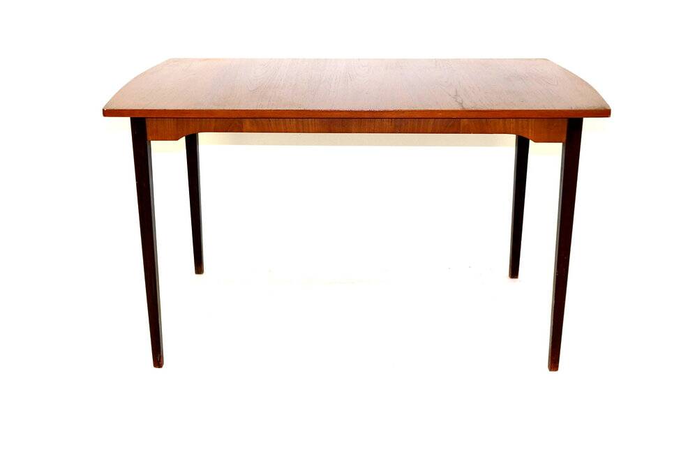 Scandinavian teak dining table, Sweden, 1960s