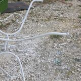 Wrought iron garden table 1900