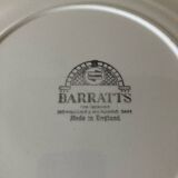 Barratts English dinner plate brown hay wagon
