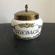 Porcelain tobacco jar from Delfts