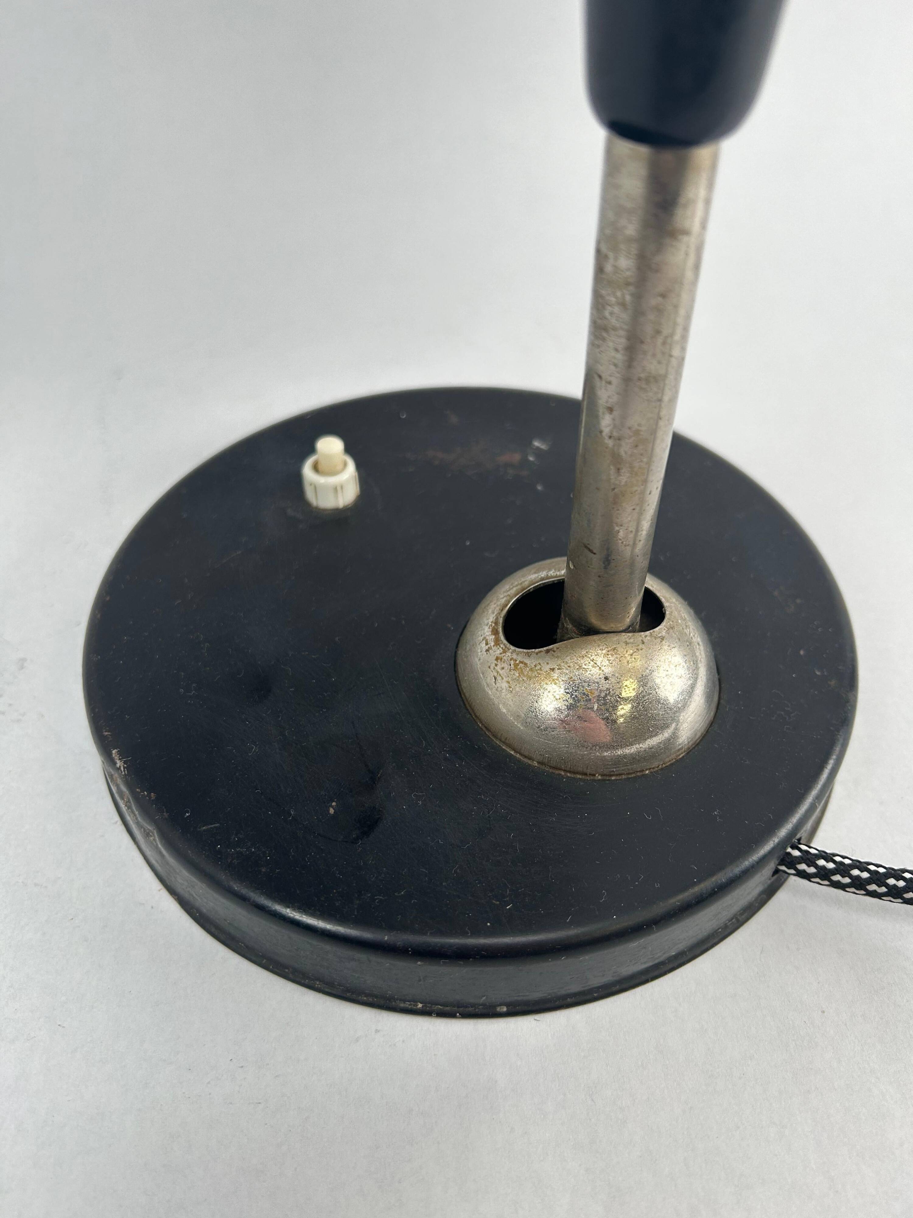 Mid-century design desk lamp by Christian Dell for Escolux Germany.