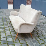 Sofa sofa wing bergere 50s/60s vintage