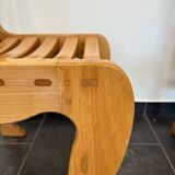 Paire de chaises brutaliste