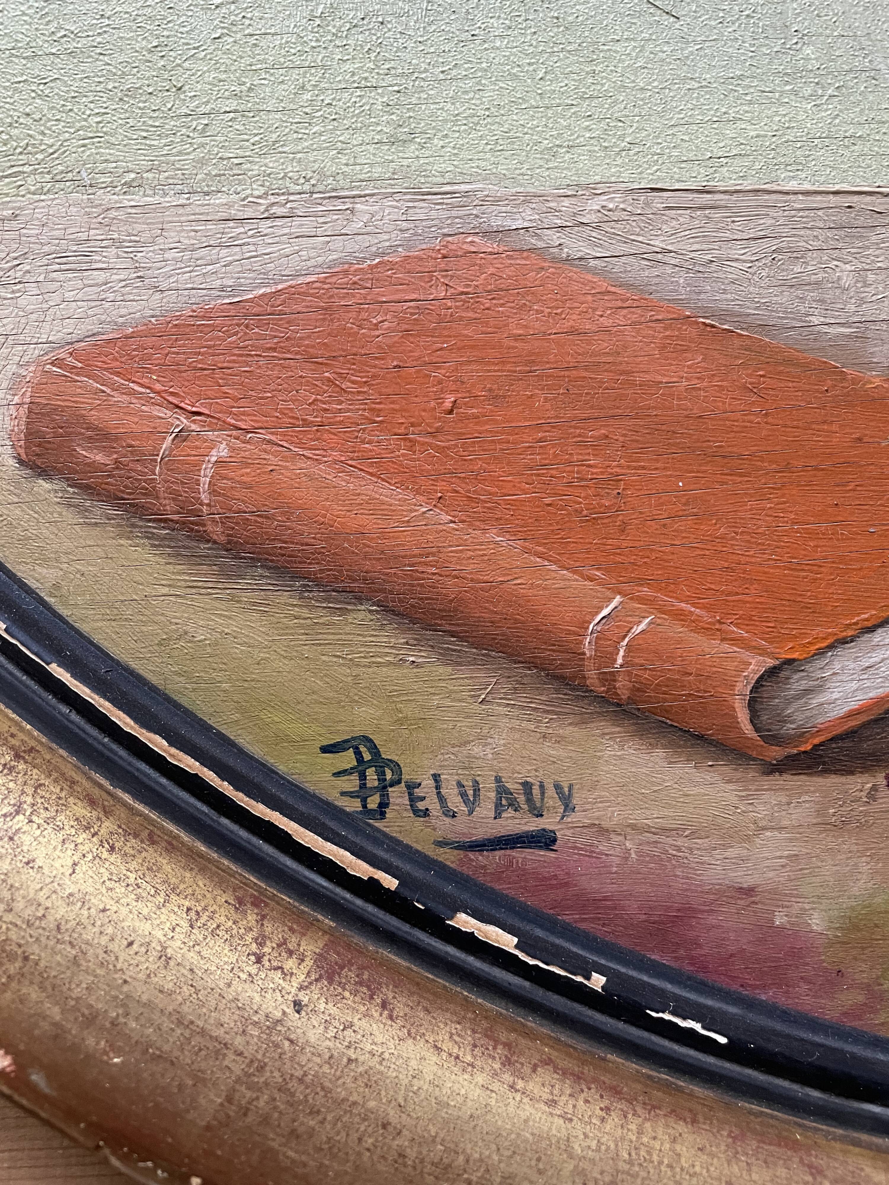 Old still life painting