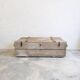 Antique patinated wooden chest – coffee table