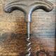 Wall drawer rack iron bar bistro