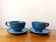 Pair of Aldo Londi breakfast cups, Italy 1960