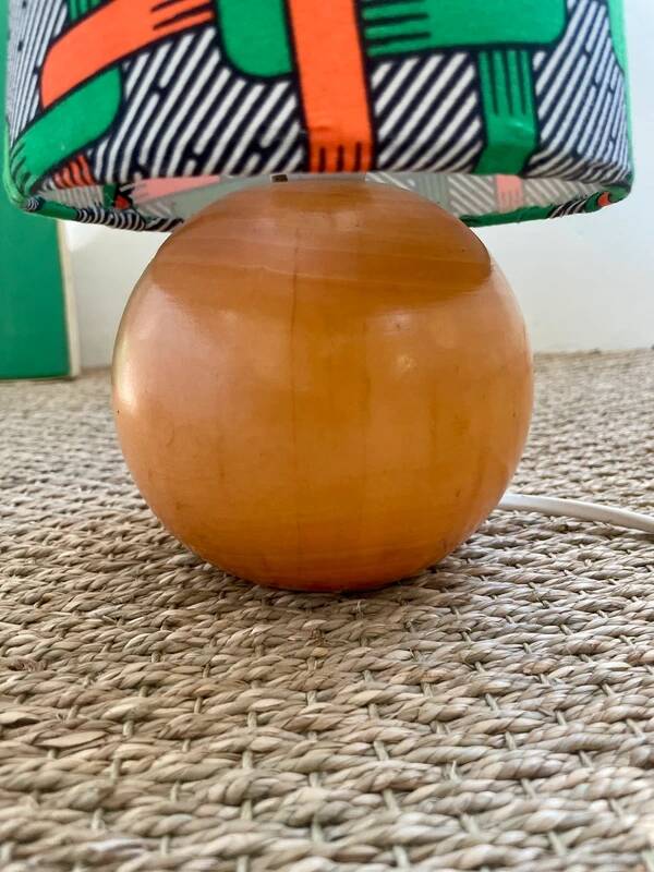 Vintage globe lamp