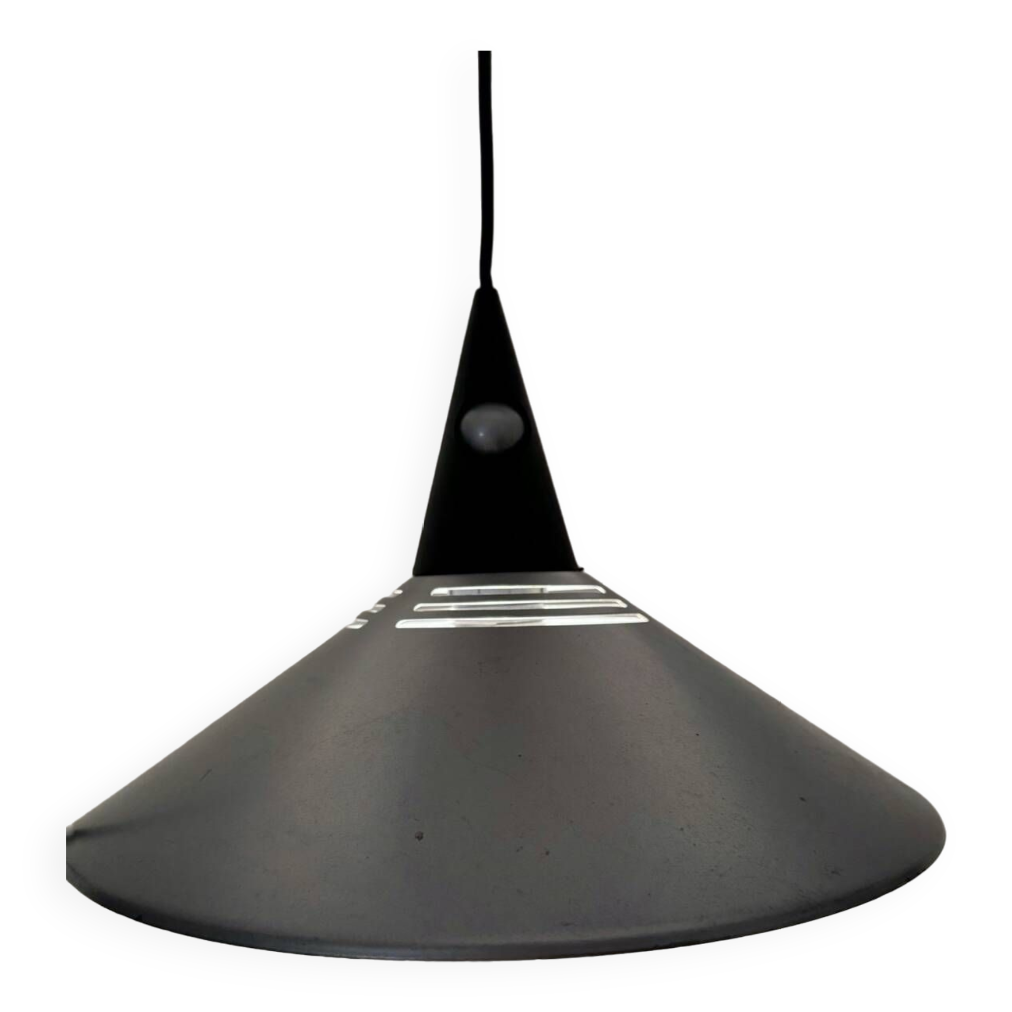 Memphis design chandelier from the 80s