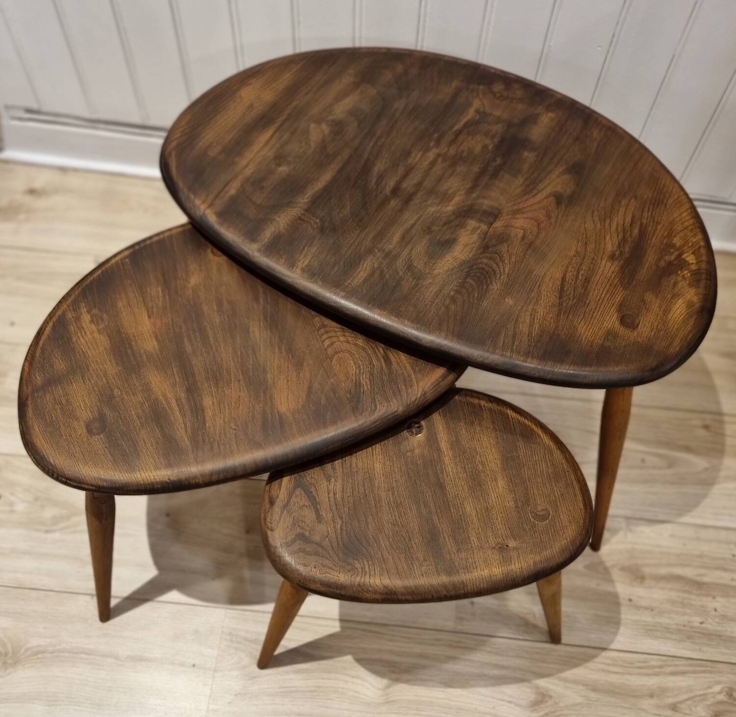 Ercol nesting coffee tables