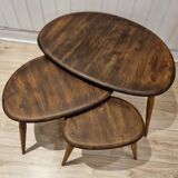 Ercol nesting coffee tables