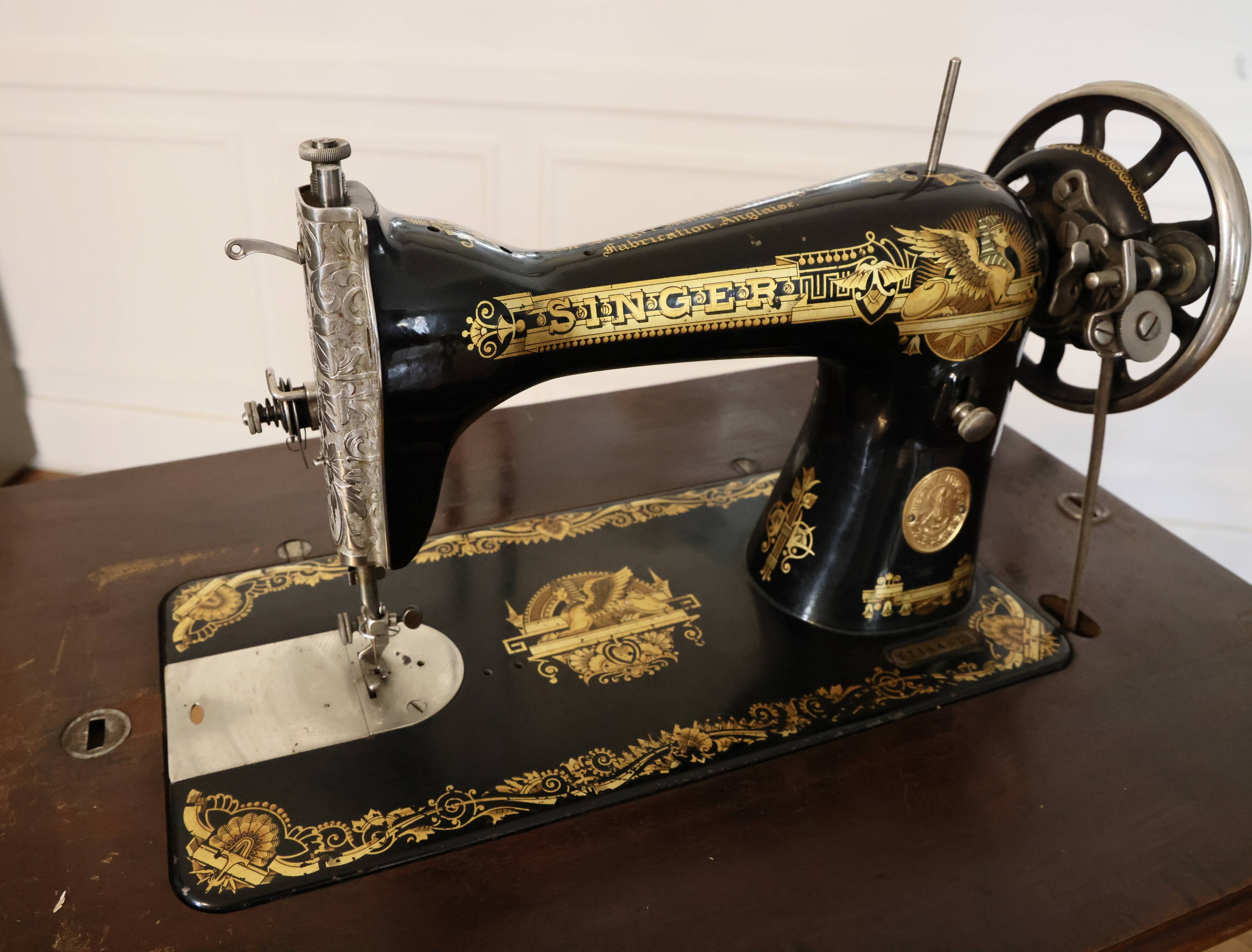 pied de machine à coudre ancienne singer le bon coin