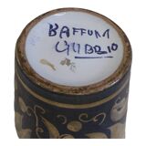 Vase, hand-painted vintage amphora, Gubbio.